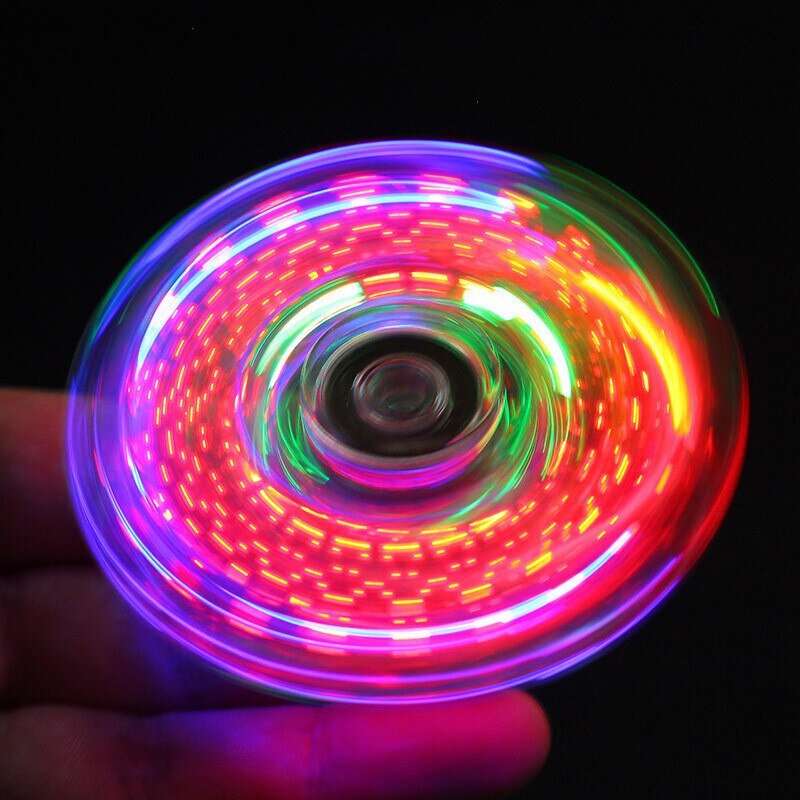 Hand Spinner lumineux. Color spin, Spinner, Spinner LED