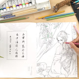 Coloriage Anti-Stress <br>Femme Chinoise - Shop Antistress