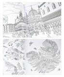 Coloriage Anti-Stress <br>Ville - Shop Antistress