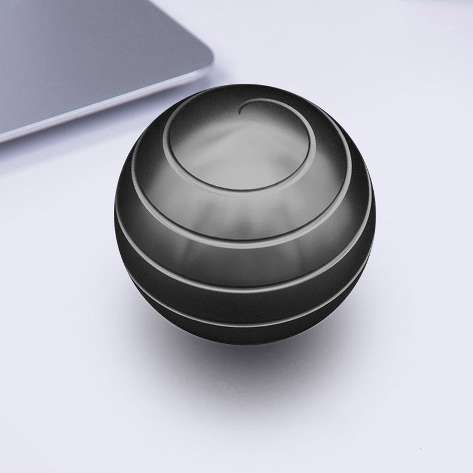 Jouet De Bureau Rotatif Cinétique, Boule D'illusion D'optique, Gyroscope En Métal, Anti-Stress, Fidget, Jouets Pour Adultes, Anxiété, Décompression Du Tdah