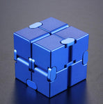 Jouet Anti-Stress <br>Cube Infini Aluminium - Shop Antistress