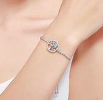 Bracelet Anti-Stress <br>Arbre de Vie (Argent/Platine) - Shop Antistress