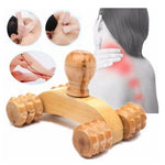 Massage Relaxant <br>Rouleau Massage Bois - Shop Antistress